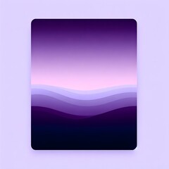Purple Waves on a Purple Background





