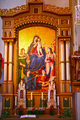 Obraz premium Innenansicht der Pfarrkirche Nauders - Tirol (Österreich)