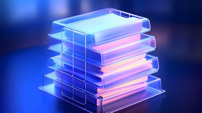 Document Business Icon 3d