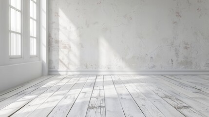 Obraz premium Minimalistic abstract gentle light beige background for product presentation with light