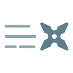 Obraz premium shuriken icon 
