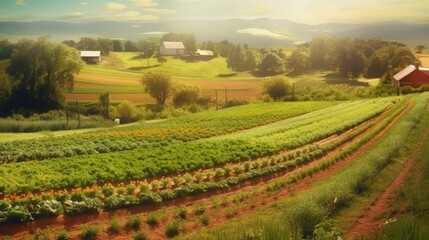 prompt "Organic farming concept with sustainable agriculture practices, farm-to-table produce, and healthy food on a lush countryside background" --ar 16:9 --stylize 500 --v 5 Job ID: c52747ac-968b