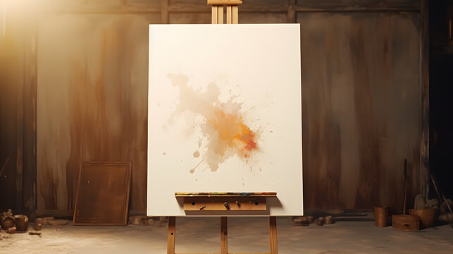 Easel Painting 3d