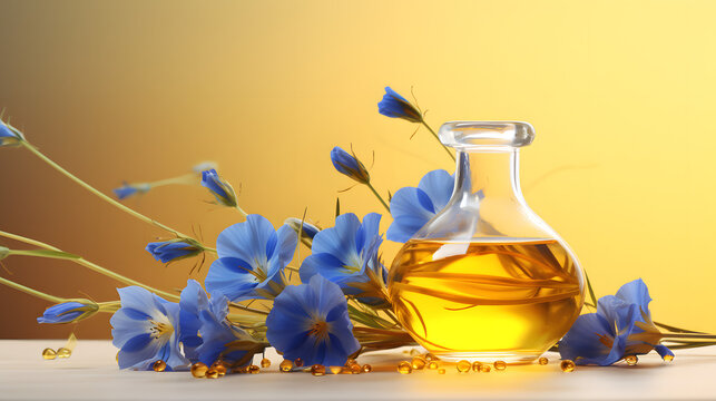 Linseed oil painting 3d