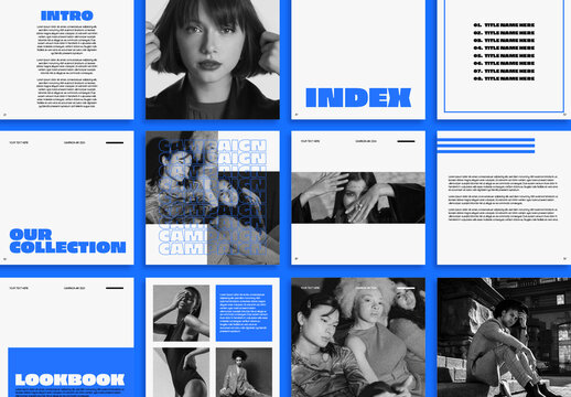 Square Brochure Layout