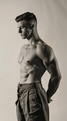 Fototapeta premium Male Model - Caucasian