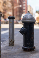 fire hydrant in the city