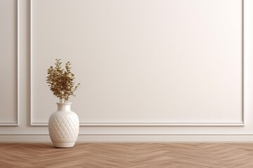 American wall decor with a pot