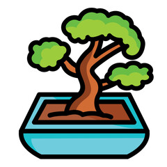 Bonsai Tree Icon