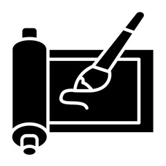Calligraphy Brush Icon