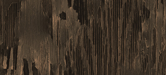 brown rustic dark burned oak wooden texture - wood background panorama