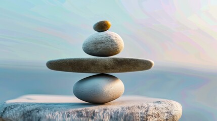 Harmonious balance of negative and positive space, abstract  , background