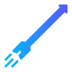arrow gradient icon