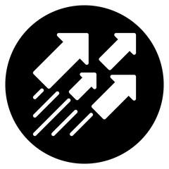 arrows glyph icon