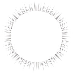 【吹き出し 素材】漫画のセリフ 心の声 ウニフラッシュ	