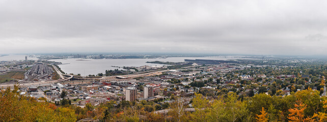 panorama of duluth minnesota
