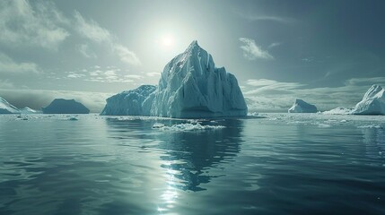 Global Warming VS Climate Change. Planet earth ,ecology concept, global warming concept, the effect of environment climate change. 