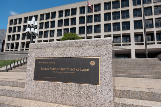 US Department of Labor building, Washington, DC