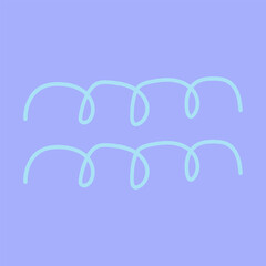 Flat desigen baby shower new born vector element
