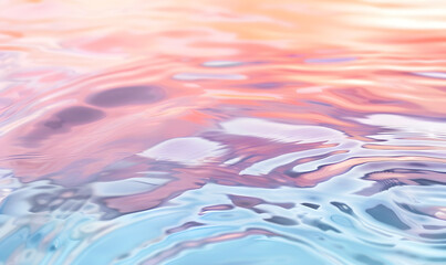 water are pastel gradient abstract background, Generative AI