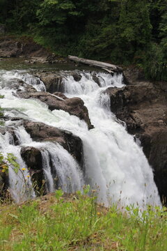 Snoqualmie Falls, Waterfall, Washington, Pacific Northwest, PNW