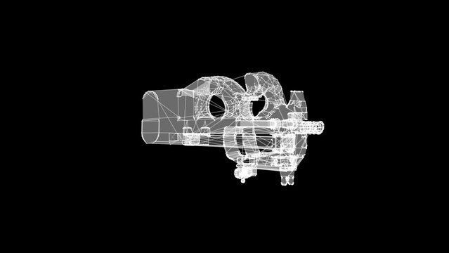 Military aircraft gun holographic weapon promotion of game and updates