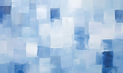 blue and blue squares on the background, Generative AI