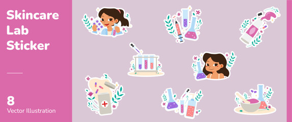 Skincare Lab Sticker