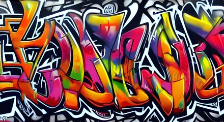 Graffiti Art Design 111 - obrazy, fototapety, plakaty