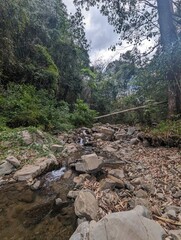 river in the mountains
