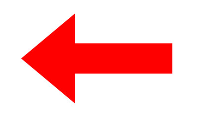 シンプルな大きい矢印