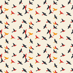 Fototapeta na wymiar Flying bird patterns, bird background, birds, bird watching, bird watchers, gift for bird lovers