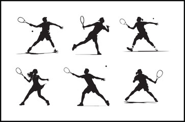 Tennis player silhouette,
Tennis clipart,
Tennis athlete vector,
Tennis graphics,
Tennis icon set,
Tennis design elements,
Sport silhouette,
Tennis action silhouette,
Tennis player vector,
