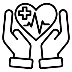 Healthcare Icon Element For Design