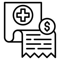 Obraz premium Costs Icon Element For Design