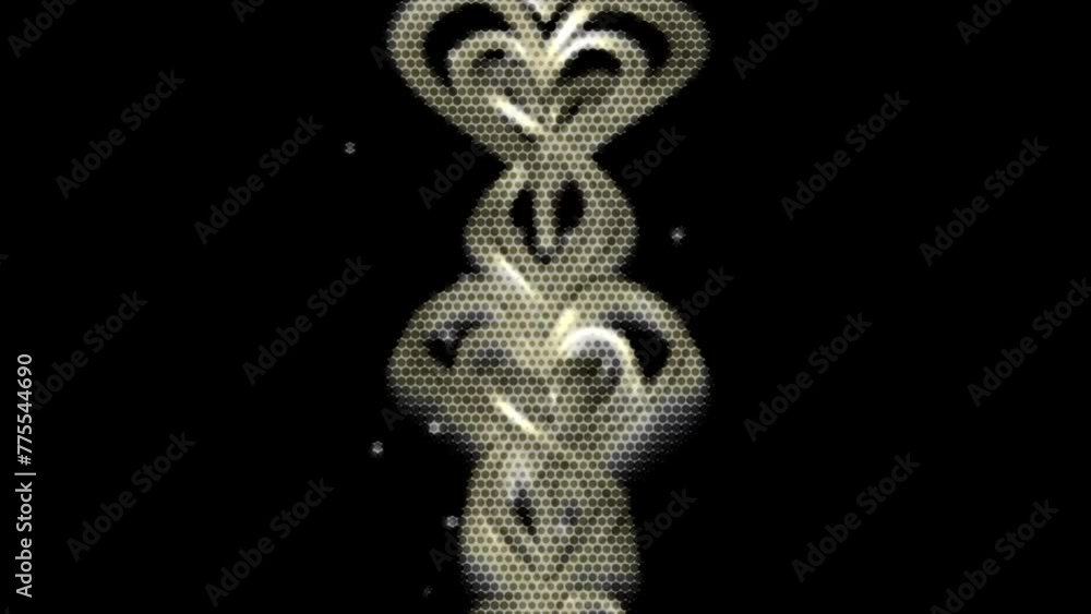 Poster motion background matrix style randomly generated particles sparks light rays star bursts vortex