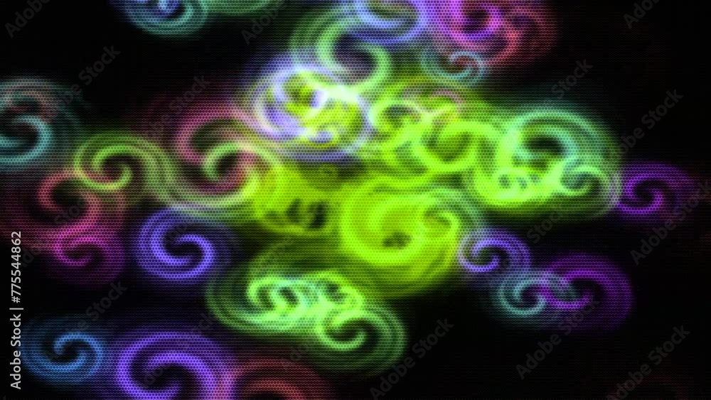 Poster motion background matrix style randomly generated particles sparks light rays star bursts vortex