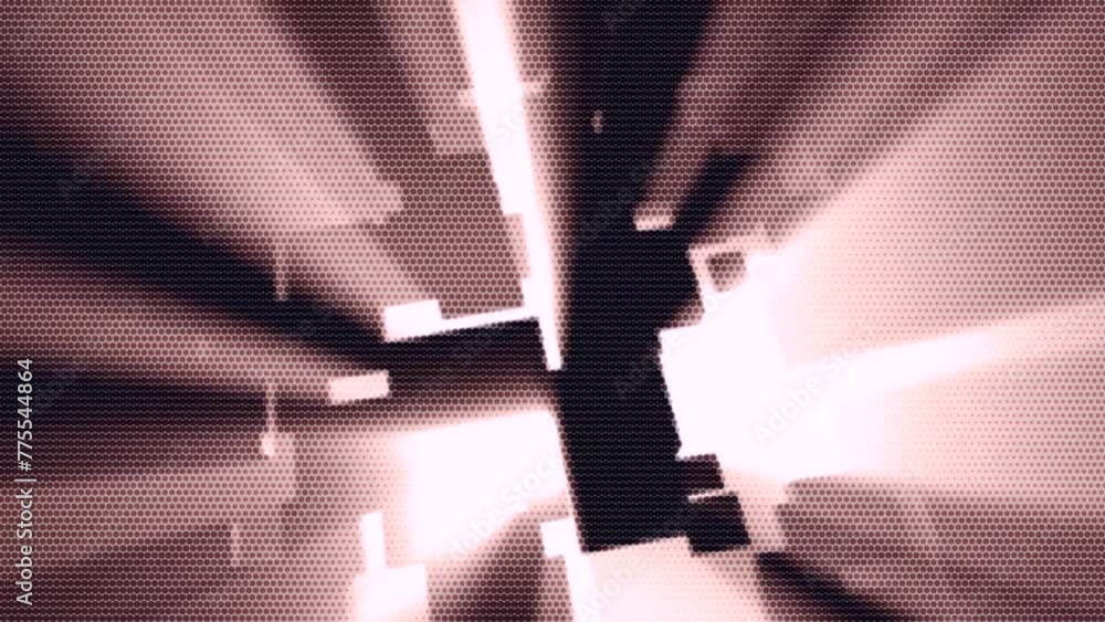 Poster motion background matrix style randomly generated particles sparks light rays star bursts vortex