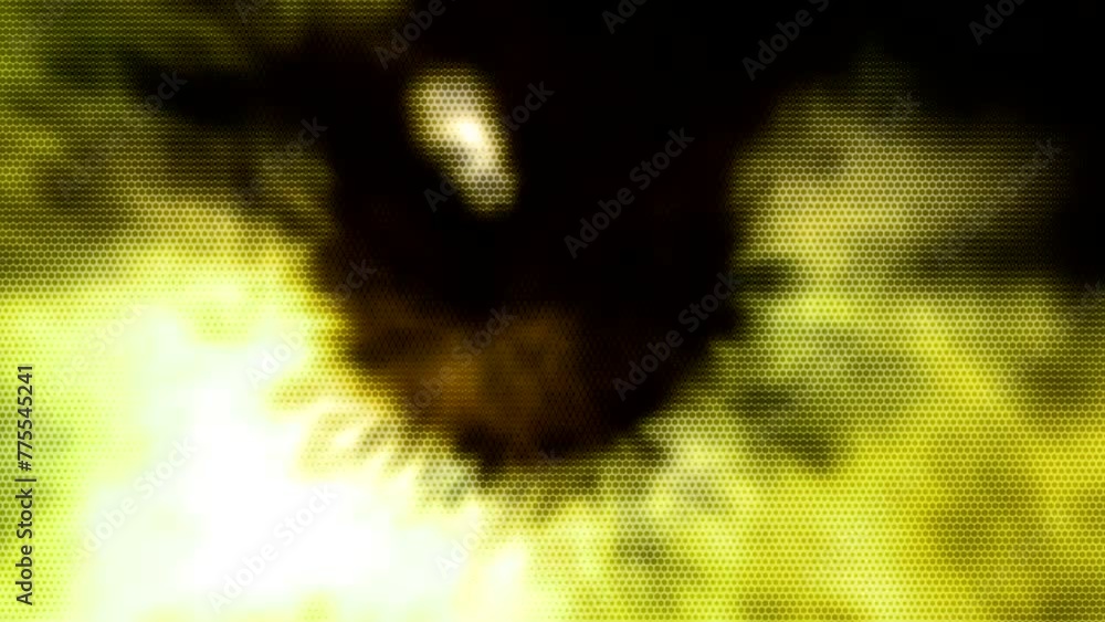 Poster motion background matrix style randomly generated particles sparks light rays star bursts vortex