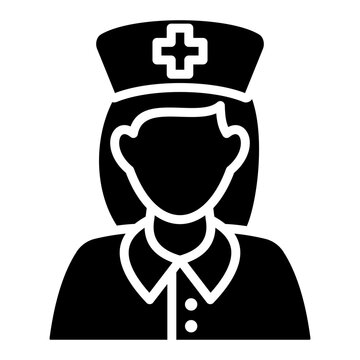 Nurse Icon Element For Design