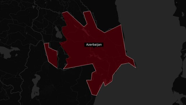 Azerbaijan map
