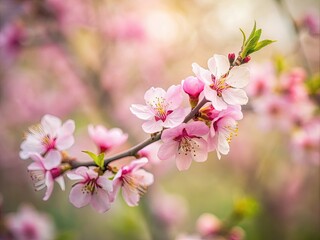 Fototapeta na wymiar cherry blossom generative ai