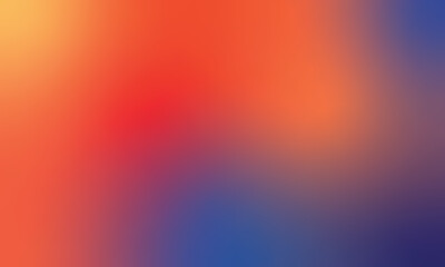 Vector Abstract Background. Modern light orange and blue color gradient