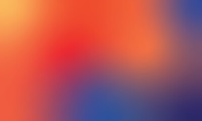 Vector Abstract Background. Modern light orange and blue color gradient