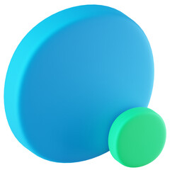 3D Icon Online Status Illustration