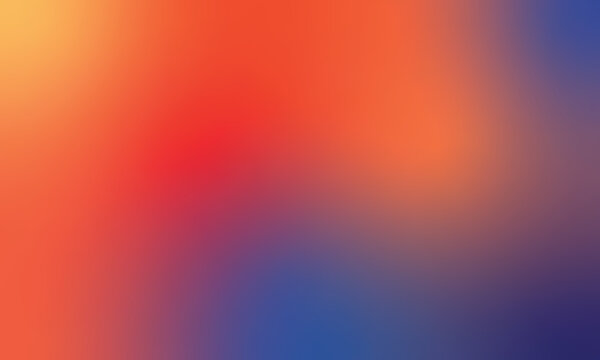 Vector Abstract Background. Modern light orange and blue color gradient