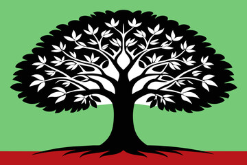 ASH tree vector design 
