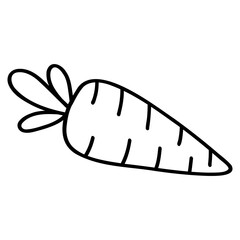 carrot vegetable icon