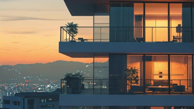 video beautiful house high and multi-storey flat design 