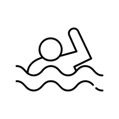swimming person 
